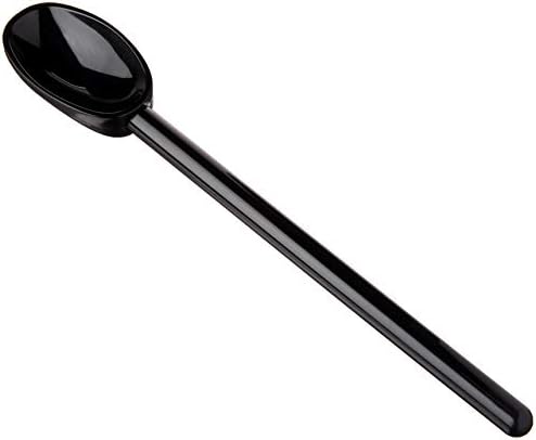  Hell's Tools Hi-Heat Mixing Spoon, 12 Inch, Black