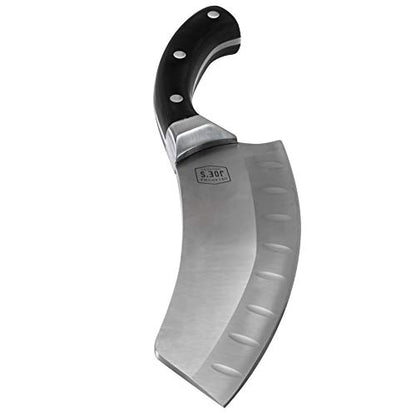  Blacksmith Cleaver & Chef Knife With Holster