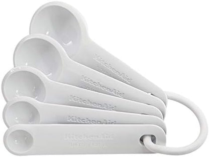 KitchenAid Measuring Spoons, Set Of 5, Aqua Sky