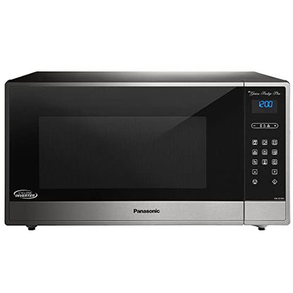 Panasonic NN-SE785S 1.6 Cu Ft 1250W Cyclonic Wave Built-In/Countertop Microwave Oven Bundle With 2 YR CPS Enhanced Protection Pack