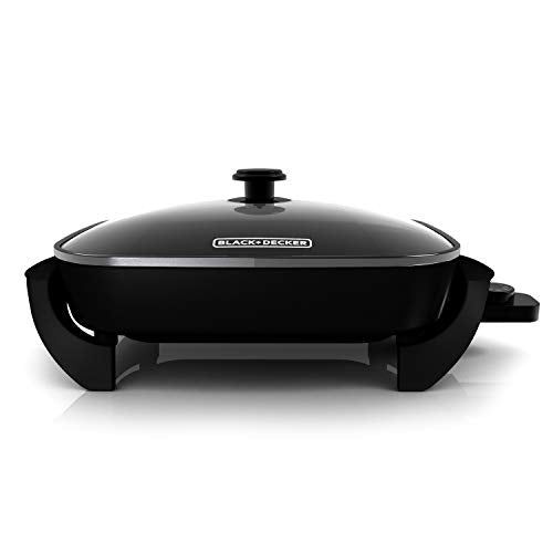 Black & Decker Lack & Decker SK1215BC Family Sized Electric Skillet, Black