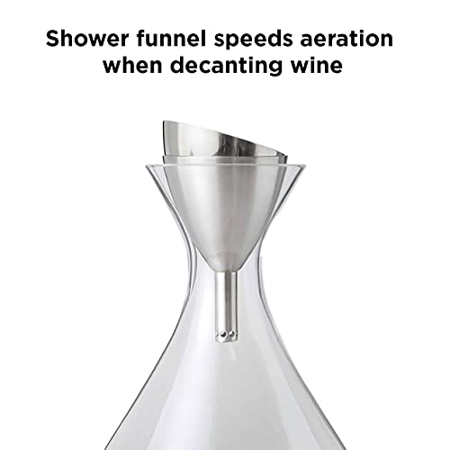  Wine Aerator Shower Funnel With Sediment Strainer