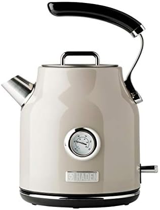  Aden Dorset Stainless Steel Electric Kettle - 1.7L (7 Cup) Tea Kettle With Auto Shut-Off And Boil-Dry Protection - Red