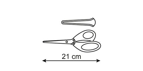  888220 210 mm Grass Green, Stainless Steel Kitchen Scissors – Kitchen Scissors (Grass, Green, Stainless Steel, Stainless Steel, Plastic, Universal, 21 cm)