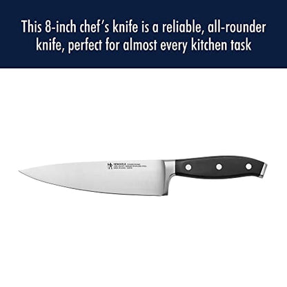 J.A. Henckels International Forged Premio 8-Inch Chef -,Black