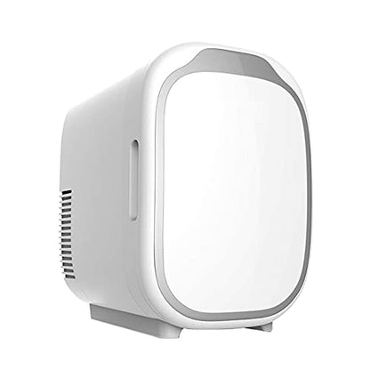  TONPOP 6L Car Small Refrigerator Mute Mini Heating And Cooling Box Car Home Dual-purpose Cosmetics Breast Milk Cooler Student Dormitory Home Travel