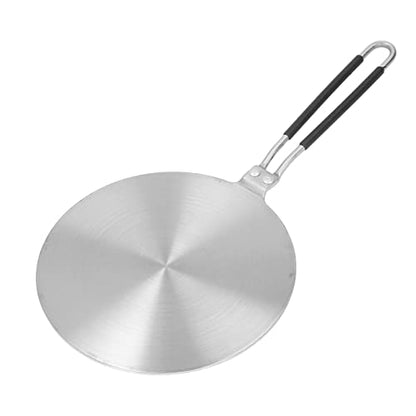  Induction Hob Plate Heat Diffuser, Stainless Steel Gas Electric Stovetop Heat Diffuser Ring Plate Induction Cooker Heat Conduction Plate/4231
