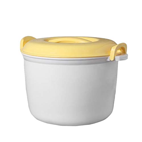  Portable Microwave Oven Rice Cooker Multifunctional Steamer 2000Ml Insulation Lunch Box Steaming Utensils For Microwave