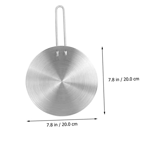  DOITOOL Heat Conduction Plate Electric Range Stove BBQ Accessories Grill Heat Plates Induction Heat Diffuser Plate Grill Accesories Gas Stove Heat Plate Cookware Induction Cooker Plate