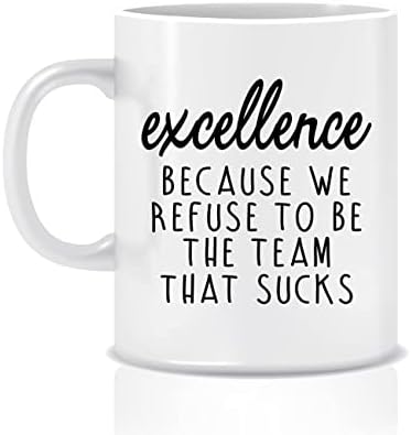  Funny Team Gift For Employee - Work From Home Appreciation Present Idea For Staff - Leadership - Office Christmas Gifts For Men And Women 11oz