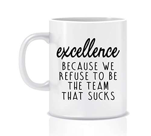  Funny Team Gift For Employee - Work From Home Appreciation Present Idea For Staff - Leadership - Office Christmas Gifts For Men And Women 11oz