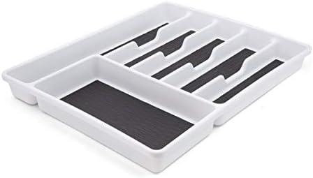  Basics 6 Compartment Drawer Organizer, Star Blue