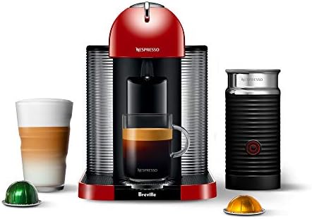  Nespresso Vertuo Coffee And Espresso Machine By Breville, 5 Cups, Chrome