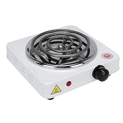  1000W Electric Stove Burners General Mini Portable Heater Heating Plate Household Cooking Appliances Countertop Burners(US Plug)