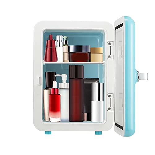 FRIGIDAIRE EFMIS137-BLUE Portable Retro 6-can Mini Fridge, Blue