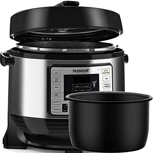  Nutri-Pot Digital Pressure Cooker 8-quart With Stainless Steel Inner Pot & Sure-Lock Technology