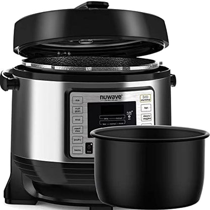  Nutri-Pot Digital Pressure Cooker 8-quart With Stainless Steel Inner Pot & Sure-Lock Technology