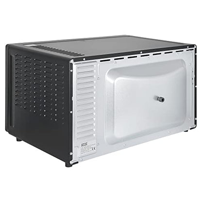  Mported 42 Litre Oven Toaster Griller, Convection, Dual Thermostat, 120M Timer & Toughned Glass Door, Inner Light -Ami-Otg-42Ldx 12 In 42 Litre Black