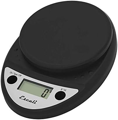  Primo Digital Food Scale Multi-Functional Kitchen Scale And Baking Scale For Precise Weight Measuring And Portion Control, 8.5 X 6 X 1.5 Inches, Chrome