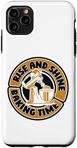  IPhone 12/12 Pro Rise And Shine Baking Time Baker Bread Expert Bakery Case