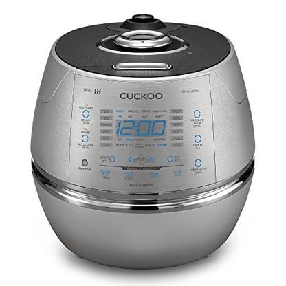  CRP-CHSS1009FN Induction Heating Pressure Rice Cooker, 10 Cups, Metallic