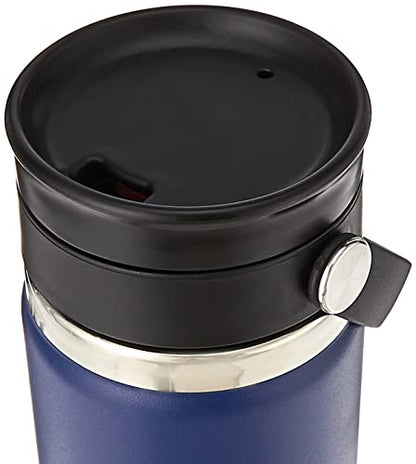 Hydro Flask Wide Mouth Flex Sip Lid Bottle - Stainless Steel Reusable Water Bottle - Vacuum Insulated, Dishwasher Safe, BPA-Free, Non-Toxic