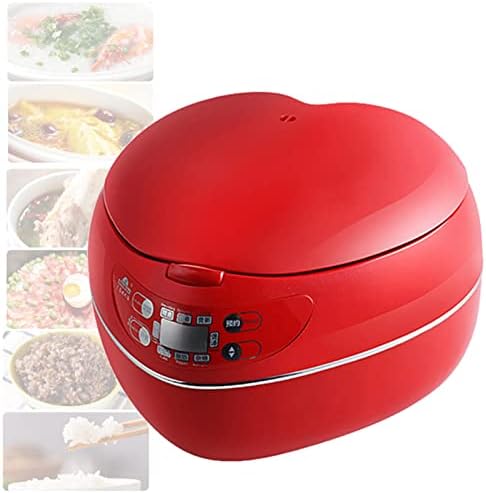  Peach Heart-Shaped Rice Cooker, Steamer With Household Insulation Function (1.8L), Non-Stick Pot, Constant Temperature Insulation, 300W Rice Cooker,#1