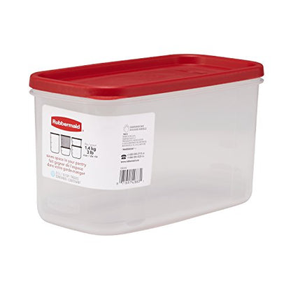  Rubbermaid Modular Food Storage Container, 10 Cup, Racer Red 1776471