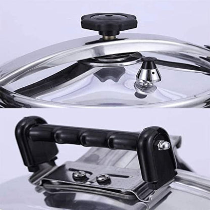  Pressure Cooker- Programmable Pressure Cooker, Slow Cooker,Rice Cooker,Steamer,Saute，Family Best Choice (Color : Silver, Size : 28CM)