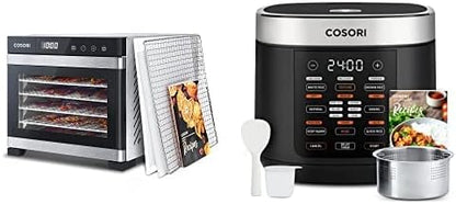  Rice Cooker 10 Cup Uncooked Large Rice Maker Pot With 18 Functions, Fuzzy Logic Micom Technology, Texture Optional, 50 Recipes, Stainless Steel Steamer, Warmer, Timer, Olla Arrocera Electrica