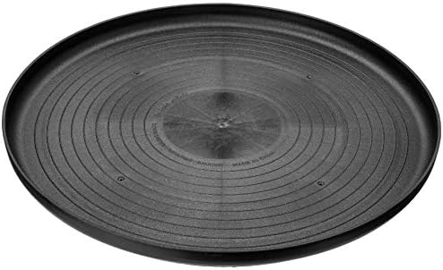  Bosmere S41610 Down Under Plant Turner, Heavy-Duty Rotating Plant Stand, Protects Decks, Wood Floors, Carpet, Tile, 250lbs Capacity, 16-Inch, Black