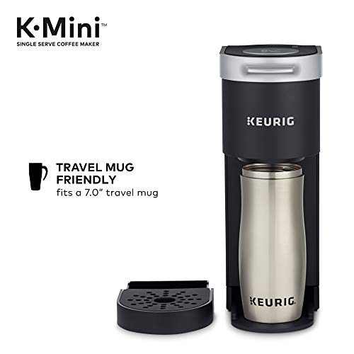 Keurig® K-Mini Single-Serve K-Cup Coffee Maker, Black And Keurig Standalone Milk Frother, Black