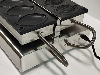  Commercial Strange Shape Waffle Machine,Iron Stick Baking Machine,Hot Dog Sausage Grill Baker,Waffle Snacks Maker For Restaurant,Street Food, Food Carts, Bars, Party And Dessert Shops
