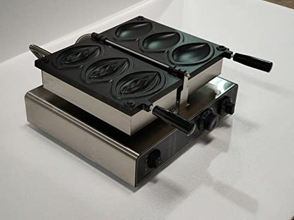  Commercial Strange Shape Waffle Machine,Iron Stick Baking Machine,Hot Dog Sausage Grill Baker,Waffle Snacks Maker For Restaurant,Street Food, Food Carts, Bars, Party And Dessert Shops