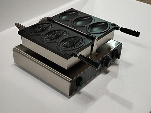  Commercial Strange Shape Waffle Machine,Iron Stick Baking Machine,Hot Dog Sausage Grill Baker,Waffle Snacks Maker For Restaurant,Street Food, Food Carts, Bars, Party And Dessert Shops