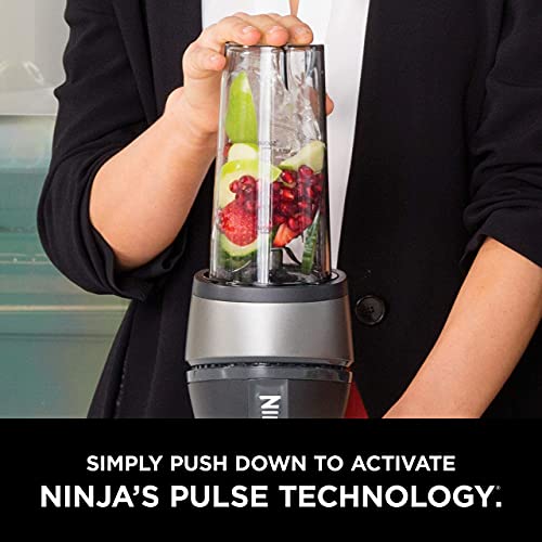 Ninja Personal Blender For Shakes, Smoothies, Food Prep, And Frozen Blending (Certified Refurbished)