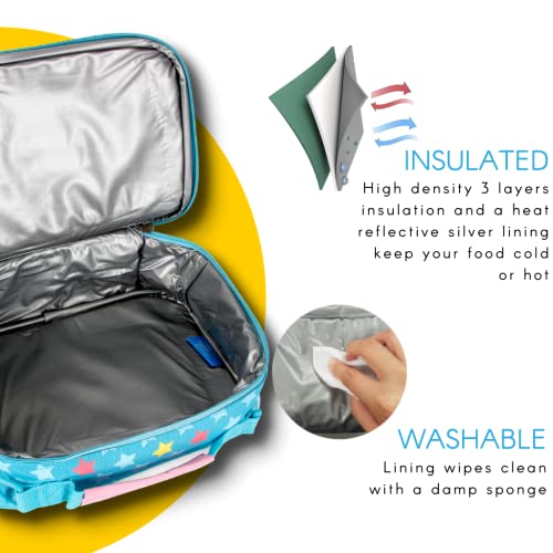  SIDE-KICK LUNCH BAG FOR SCHOOL OR TRAVEL (UNICORN)
