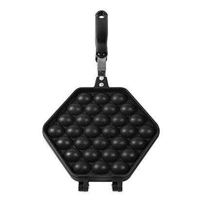  Egg Bubble Waffle Baking Mold Pan, Aluminum Alloy Nonstick Diy Eggettes Pan Egg Bubble Cake Baking Mold Plate Using For Home