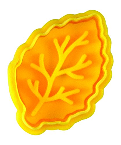  R&M International 0 Leaves 2" Pastry/Cookie/Fondant Stampers, Leaves And Acorn, 4-Piece Set