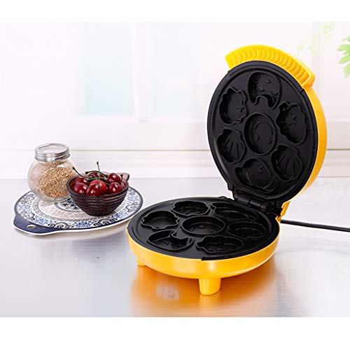  Household Automatic Cartoon Cake Machine Multi-Function Frying Machine Children's Bread Machine Baking Breakfast Machine