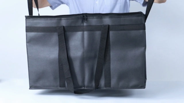  Musbus Premium Insulated Food Delivery Bag 23x14x15 Inches Waterproof Catering Supply Bag For Hot Food Delivery - Premium Food Warmer Bag For Uber Eats And Doordash Food Delivery Heavy Duty