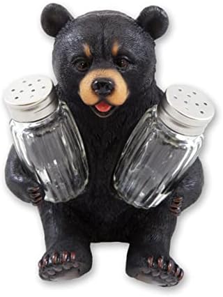  Animal Holder With Salt And Pepper Shaker Set (3 Piece) | Kitchen Décor And Accessories | Salt And Pepper Shakers | Home Décor | Home Decorations… (Rooster)