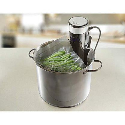 FoodSaver OodSaver FBSQ25G10-NP Sous Vide Bags, Medium, Clear