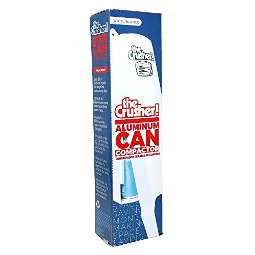  , Pacific Precision Metals Aluminum Can Compactor, White