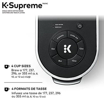Keurig® -Supreme Single Serve K-Cup Pod Coffee Maker