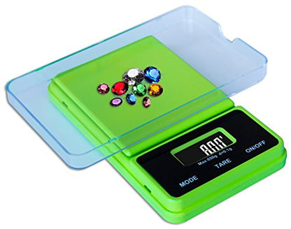  NJ650-Green Dream Series Digital Pocket Scale, 650 By 0.1 G, Green