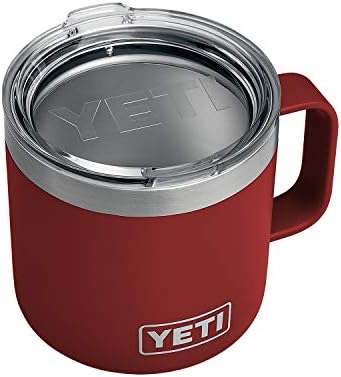 Yeti Rambler 14 Oz Stainless Steel Vacuum Insulated Mug With Lid