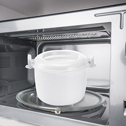  Small Rice Maker Friendly Microwave Rice Cooker: Easy Microwave Cooking Easy Fast Microwave Cookware For Rice Pasta And More S Microwave Rice Steamer