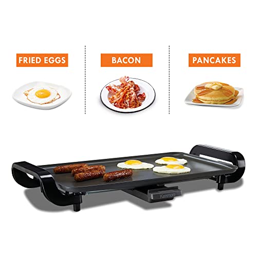  Enmore Non-Stick Electric Skillet With Tempered Glass Lid, Black And Grey, Deep-Dish Frying Pan, 12" X 12" Cooking Surface, Vented Lid, One-Pot Cooking, Grill, Saute, Stir-Fry, Stew