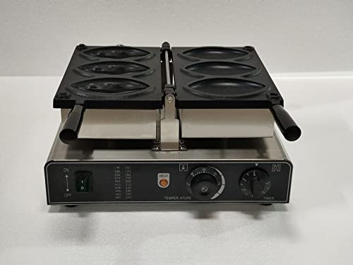  Commercial Strange Shape Waffle Machine,Iron Stick Baking Machine,Hot Dog Sausage Grill Baker,Waffle Snacks Maker For Restaurant,Street Food, Food Carts, Bars, Party And Dessert Shops